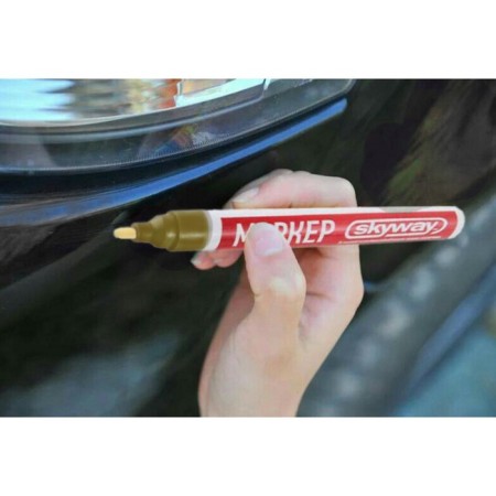 SkyWay marker, from chips and scratches, a felt tip, gold, S03501007-1