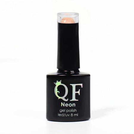 Neon nail polish gel, 3 phase, 8 ml, led/uv, beige color (64)-6