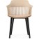 Crocs plastic stool/tissue mint, black/beige 55x60x76 cm
