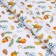 Glossy packaging paper "New Year's mood", 70 x 100 cm, 1 sheet