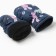 Winter children's mittens minku, dark blue color, 18cm