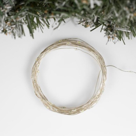 Garland “thread” 5 m dew, ip20, silver thread, 50 led, white glow, white flicker, aah3-1