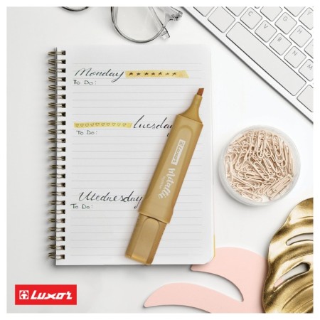 Luxor Textliter Metallic Textliter Perestion Gold, 1-5mm-4