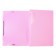 Folder Carder Calligrata watercolor 13 department. A4 plastic 0.7mm flamingos, black resident