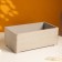 Kashpo wooden "Provence" 23x12.5x9 cm light gray