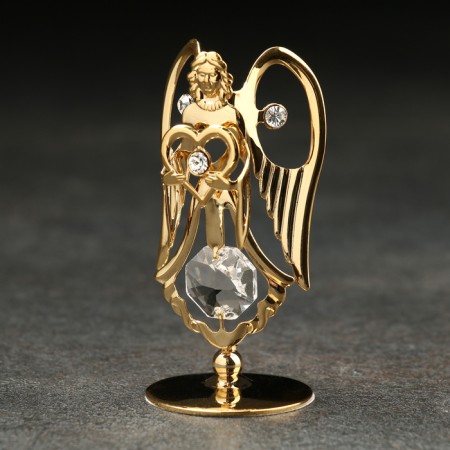 Souvenir "Angel", 3.5 × 3.2 × 6.5 cm, with crystals-3