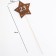 Topper wooden "From February 23!" 9.5x30 cm