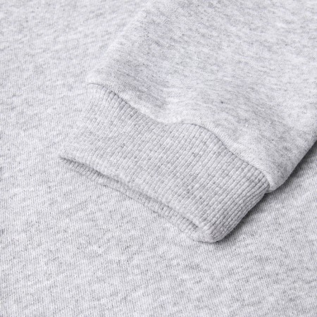 Sweatshirt for a girl, color medium gray melange, height 86 cm (52)-2