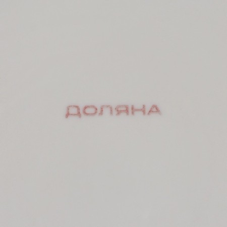 Plate ceramic deep shade "body", d = 21 cm, blue color-4