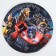 A set of disposable paper utensils, on 6 people "Happy Birthday", transformers