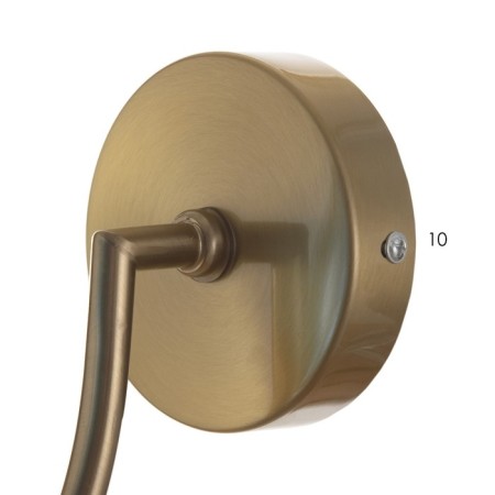 Bra "Javier" E27 40W Gold-District 22.7x15 cm-3