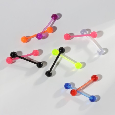 Piercing in the “bar” language, l = 2.9 cm, d = 6 mm, color mix-1