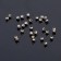 Crimp (clamping bead) SM-378 (set of 30 pcs.), 2.4 mm, color silver color