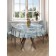 The tablecloth on the table is “marble”, round, Saten, d = 150 cm