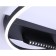 LED ceiling LED Ambrella Light, Linetech, FL51458, LED, 60 W, 4500LUM, 3000-6400K, black color black