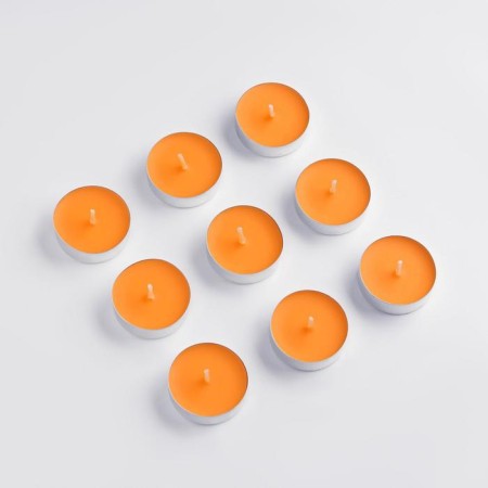 A set of tea candles flavored "Winter Mandarin", 10g, 9 pieces-4
