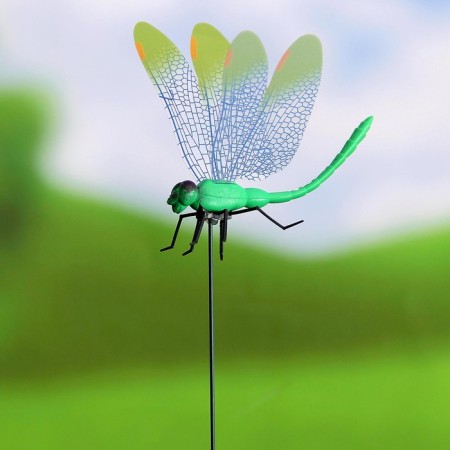 Plug "Dragonfly Sendy" 14x9cm/45cm, set 10pcs, mix-7