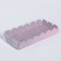 Cookie box, confectionery packaging with PVC lid, do What you love, 21 x 10.5 x 3 cm