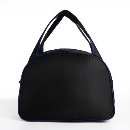 Sports bag with lightning, black/blue color-1
