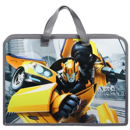 Plastic folder with A4 handles, on lightning, 80x330x240 mm, transformers-5