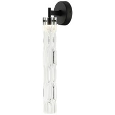 Wall lamp STILFORT 2163/02/01W Still, 1x6W, LED, 125x125x470 mm, 3200k, 521lm, black color black