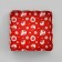 Cookie box, confectionery packaging, "gifts with gifts", 9 x 9 x 3 cm, new year