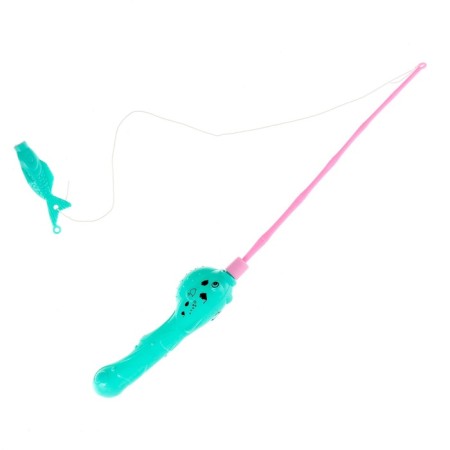 Fishing "Beautiful fish" 9 fish, fishing rod, net-7
