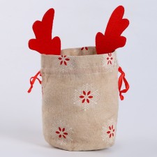 A bag for gifts with horns, p. 22 × 13 cm