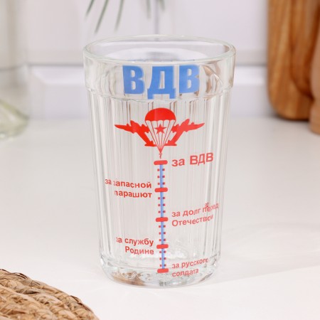 Great glass in Gift packaging "Airborne Forces" 250 ml-1