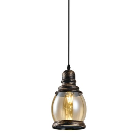 Suspended lamp 1x60W E27, size 14.5x14.5x160 cm