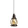 Suspended lamp 1x60W E27, size 14.5x14.5x160 cm