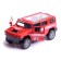 Metal machine "Fire Service", 1:48, inertia, doors open, red color