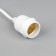 Girlyand "Retro Belt Light" 10 m, IP54, UMS, white thread, step 100 cm, E27 (without lamps), 220 V