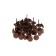 Tundra nails, decorative, textured, 11x16 mm, copper, 50 pcs