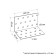 Corner Fixing equilateral tundra Krep, 60x60x100x2 mm