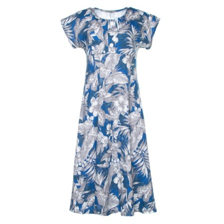 Women's dress, blue color, size 50-6