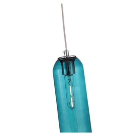 Suspension lamp ST LUCE. SL1145.183.01. Callana. 1x60 watts, E27, 10x10x50 cm, chromium color-8