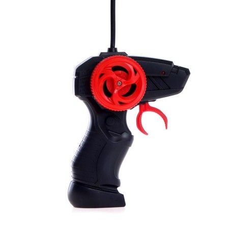 Radio -controlled jeep "Cross", works from batteries, blue color-6