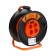 Extension cord on the coil of Luazon Lighting, 4 sockets, 20 m, 10 A, PVS 3x0.75 mm2, s/c, automatic 1059727