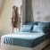 Slip on the elastic band SL Home Tencel 180*200+30 cm, col. Gray-blue