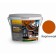 Paint for roofs and basements, 15 kg, brick color
