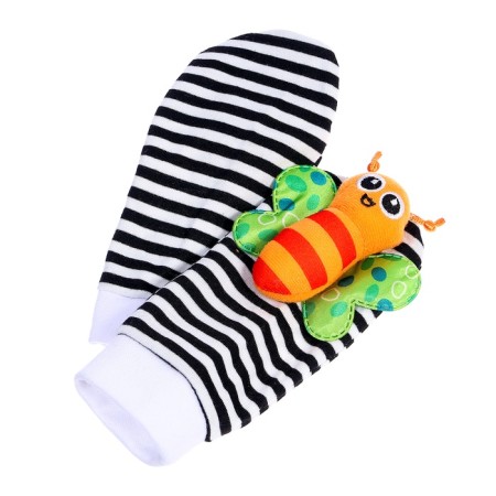 A set of rattles "socks and bracelets", 4 pcs-3
