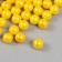 Set of beads "Pearls" d 12 mm, 250 gr, yellow
