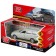 Metallic machine Lada Priora, 12 cm, doors and trunk, inertia, beige color open