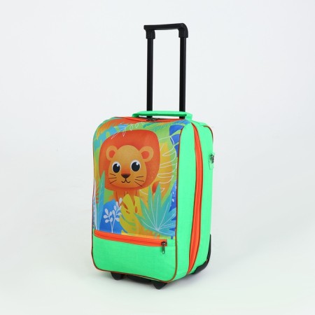 Baby suitcase 32 l (s), Sacvoyage, lightning department, green color