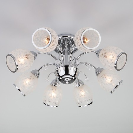 Gabriella 8x60W E27 chandelier chrome