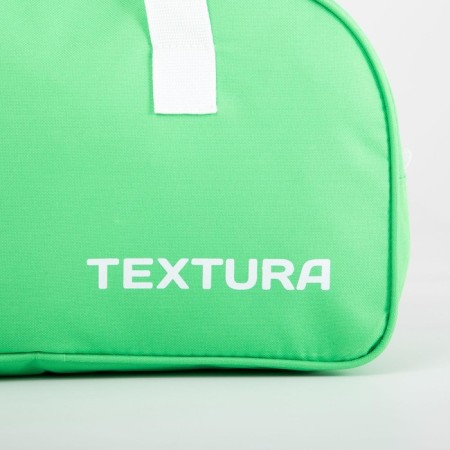 Sports bag, textura, average size, green color-4