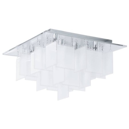 Condirada 8x18W Conduct, chrome 47x47x30 cm