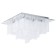 Condirada 8x18W Conduct, chrome 47x47x30 cm