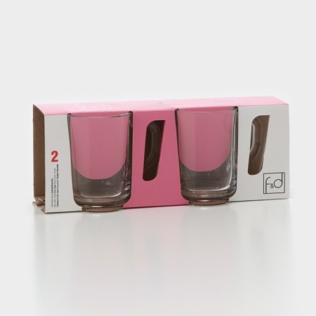 Set of glass mugs PUB, 250 ml, 2 pcs-5